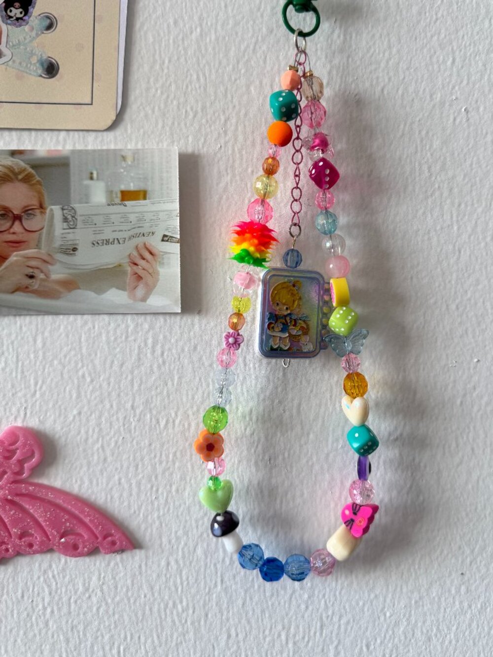 THE ARIES RAINBOW BRITE BAG CHARM